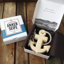 Ankerseife an der Kordel - blau - dearsoap