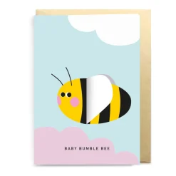 3D KLAPPKARTE "Baby Bumble Bee" - not the girl who misses much