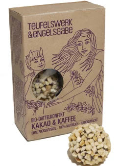 Dattelkonfekt Kakao&Kaffee - Teufelswerk & Engelsgabe