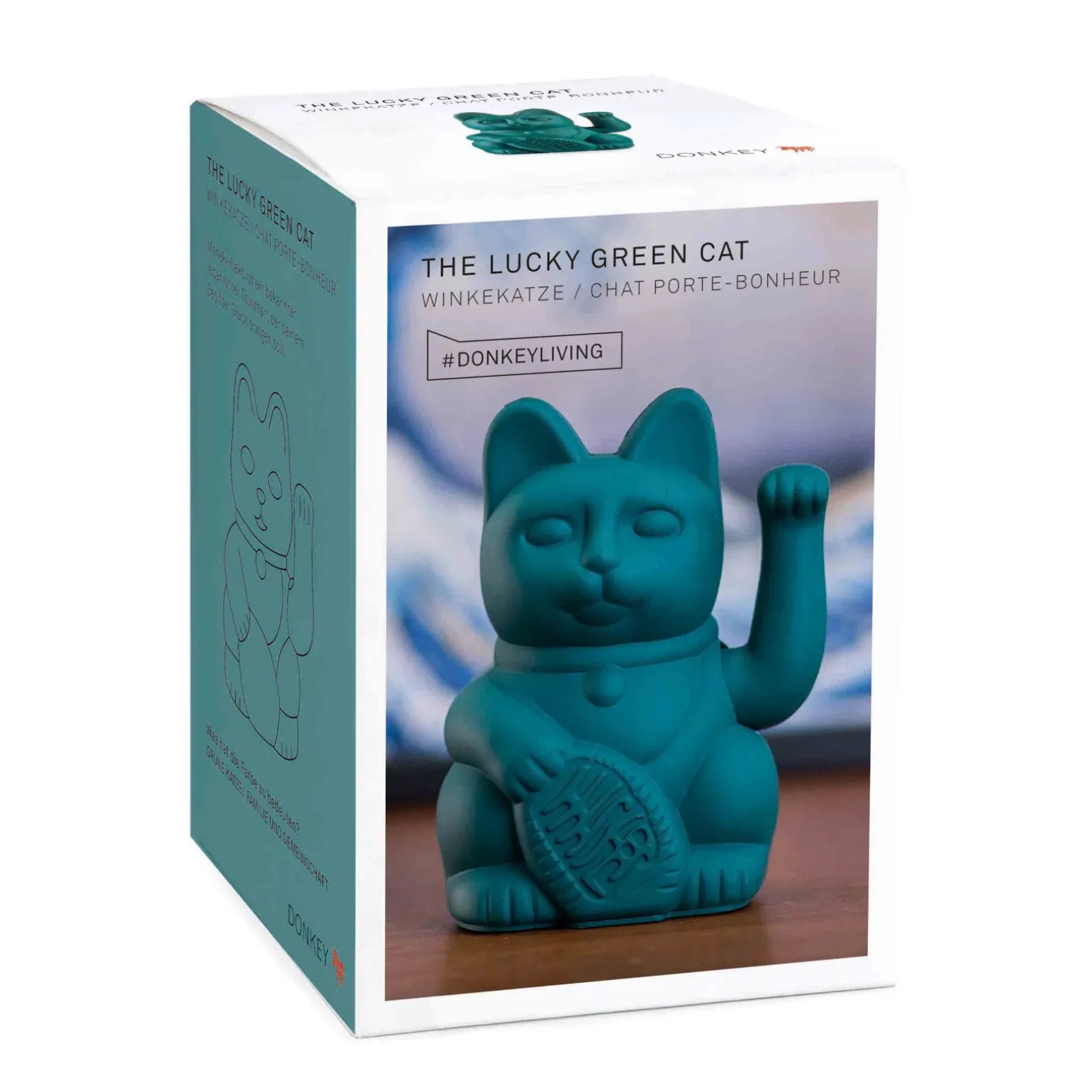 Lucky Cat Green - donkey products