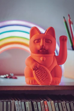 Lucky Cat neon orange- donkey products