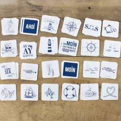 Maritimes Memospiel - bow & hummingbird