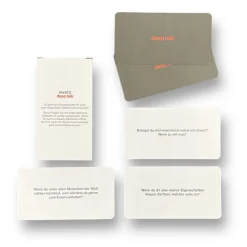 the deep talk - connection card game