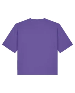 T-Shirt "Moin" Purple Love/Neonpink